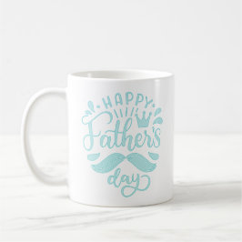 lycklig fars dag kaffemugg