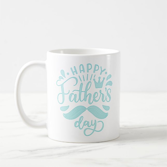 lycklig fars dag kaffemugg (Vänster)