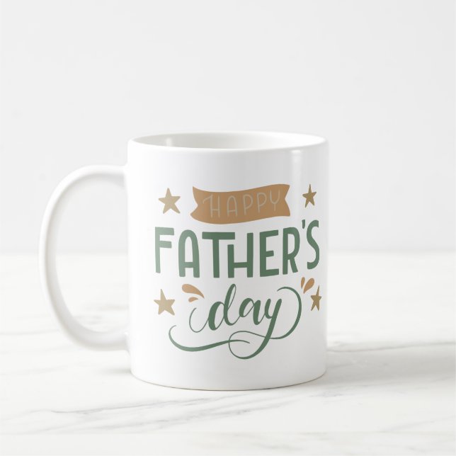 lycklig fars dag kaffemugg (Vänster)