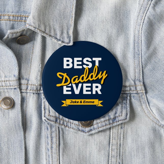 Lycklig Fars dag | Knappen personlig Knapp (In Situ)