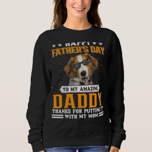 Lycklig Fars dag Kooikerhondje Hund För manar T Shirt