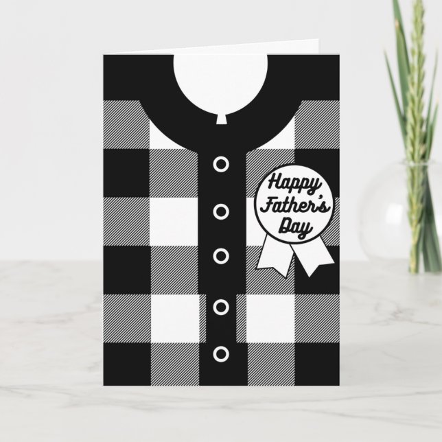Lycklig Fars dag Kort (Framsida)