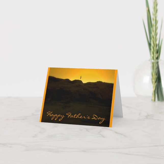 Lycklig fars dag kort (Framsida)