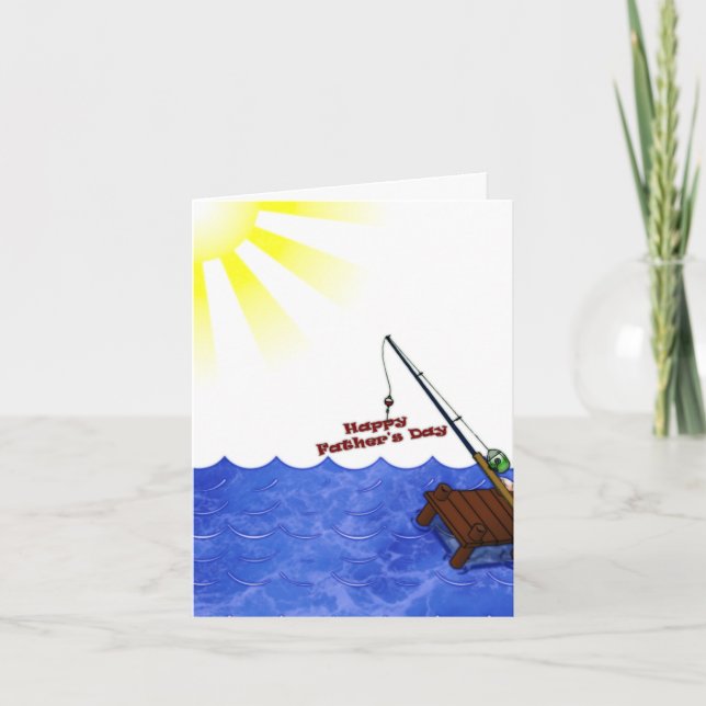 Lycklig Fars dag Kort (Framsida)