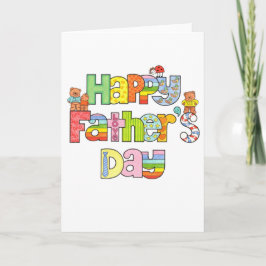 Lycklig Fars dag-kort Kort