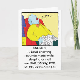 Lycklig Fars dag-kort Kort