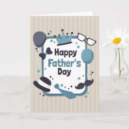 Lycklig Fars dag-kort Kort