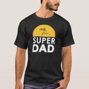 Lycklig Fars dag Modern design "TOPPEN" T Shirt