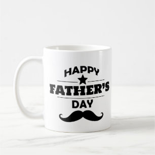 Lycklig Fars dag Mugg, gåva till Pappa Kaffemugg