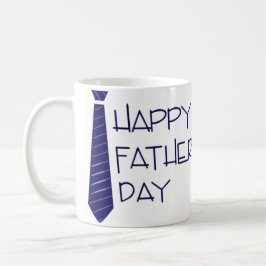 Lycklig Fars dag Neck Tie Kaffemugg
