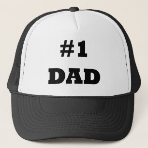Lycklig Fars dag - nummer 1 Pappa - #1 Pappa Truckerkeps