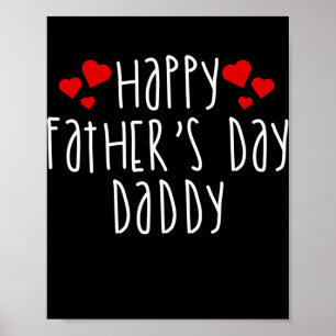 Lycklig Fars dag pappa Far Pappa Poster
