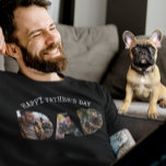 Lycklig Fars dag Pappa från Hund fotomall T Shirt<br><div class="desc">Den här designen kan vara personlig om du väljer Redigera design. Du kan också överföra till andra objekt. Kontakta mig på colorflowcreations@gmail.com eller använda alternativet chatta överst på sidan om du vill ha den här designen på en annan produkt eller behöver hjälp med den här designen. Se mer av mina...</div>