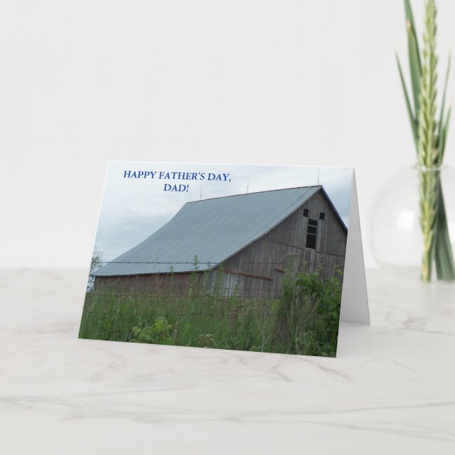LYCKLIG FARS DAG, PAPPA! GOD & LAND KORT (Framsida)