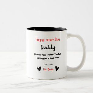 Lycklig Fars dag pappa Kärlek från klumpan Mugg
