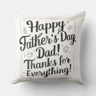 Lycklig Fars dag, Pappa! Pillow Kudde