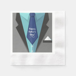 Lycklig Fars dag Pappersservett