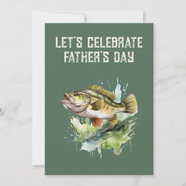 Lycklig Fars dag Party Inbjudningar (Framsida)