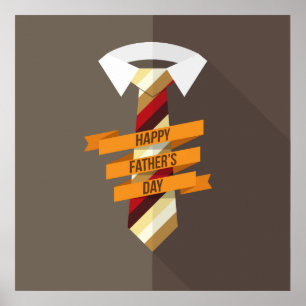 Lycklig Fars dag Poster