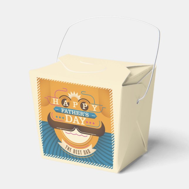 Lycklig Fars dag Presentaskar (Framsidan Sidan)