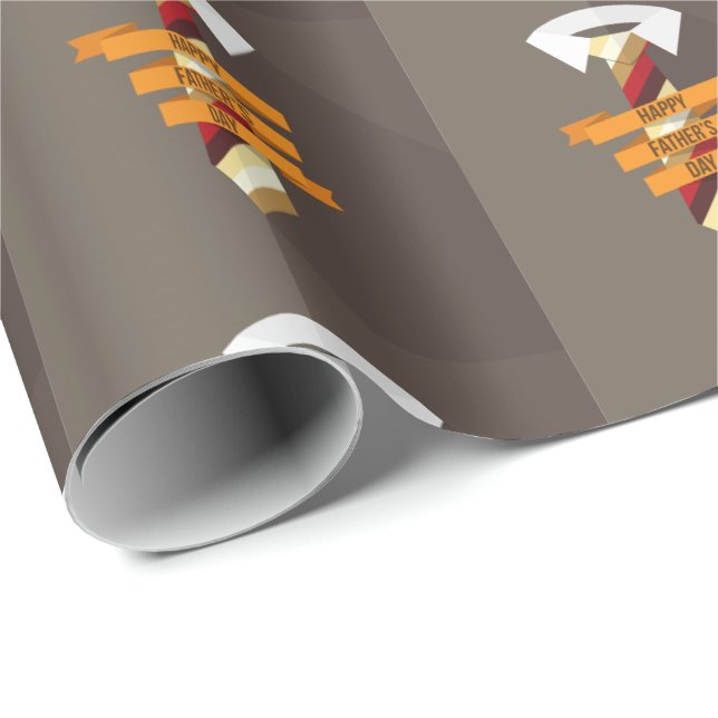 Lycklig Fars dag Presentpapper (Rullad Hörn)