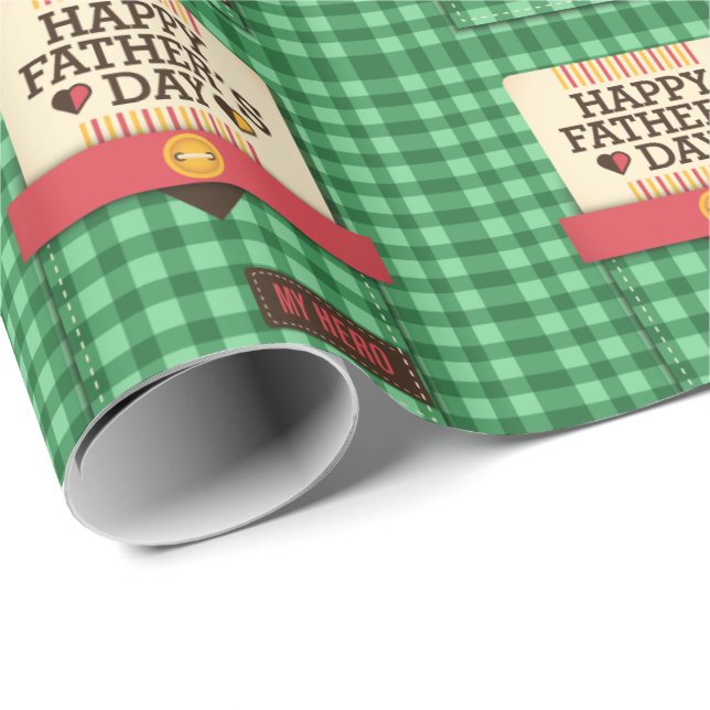 Lycklig Fars dag Presentpapper (Rullad Hörn)