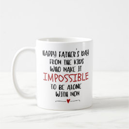 Lycklig Fars dag Roligt Gift från Kids Kaffemugg