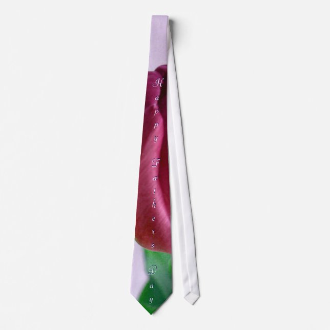 Lycklig Fars dag Rosey Tulips Slips (Framsida)