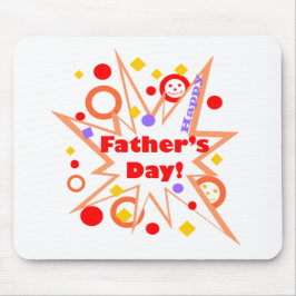 Lycklig Fars dag Stänk Musmatta