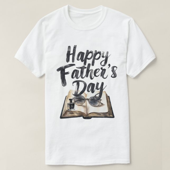 Lycklig Fars dag T Shirt (Design framsida)