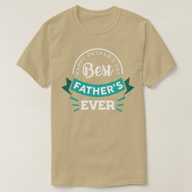 Lycklig Fars dag T Shirt (Design framsida)
