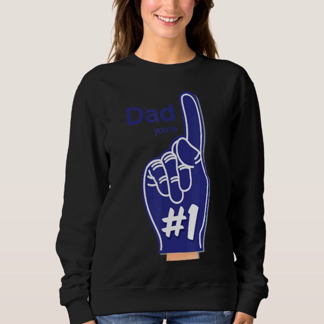 Lycklig Fars dag T Shirt (Framsida)