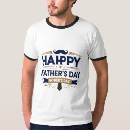 Lycklig Fars dag T-Shirt | Perfekt Gift för Pappa