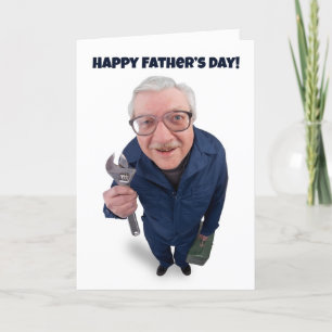 Lycklig Fars dag Tack Handyman Humor Helgkort