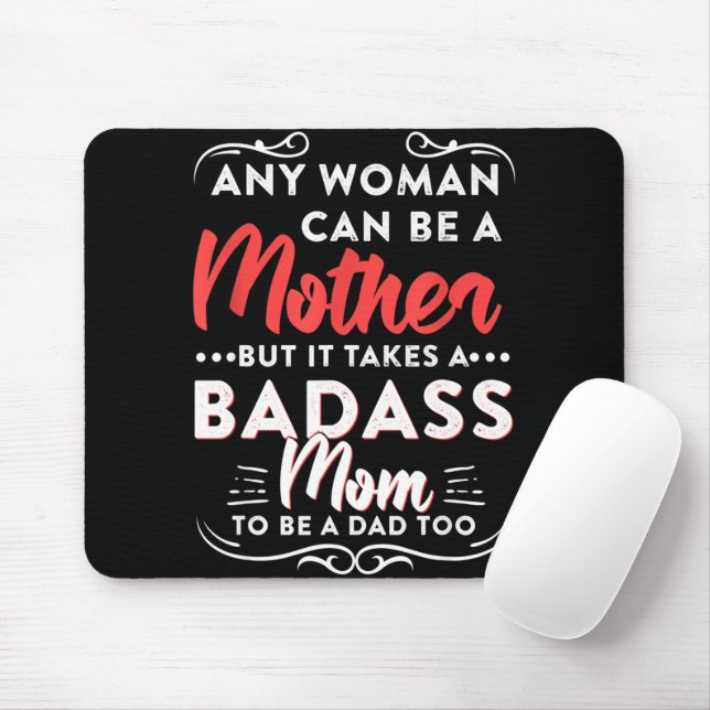 Lycklig Fars dag till bästa Mamma Musmatta (Med mus)