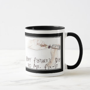 Lycklig Fars dag till Handymannen! Mugg