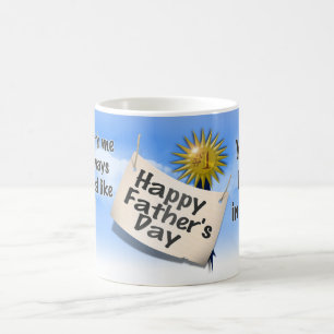 Lycklig Fars dag till min #1 Pappa Kaffemugg