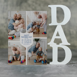 Lycklig Fars dag till min 2 Pappor | Foto Julkort