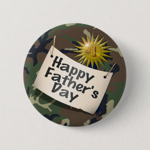 Lycklig Fars dag till min första Pappa! Knapp