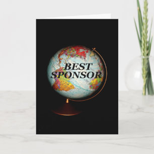 Lycklig Fars dag till världens bästa sponsor! Kort