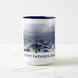 Lycklig Fars dag Två-Tonad Mugg