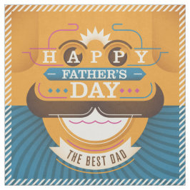 Lycklig Fars dag Tyg