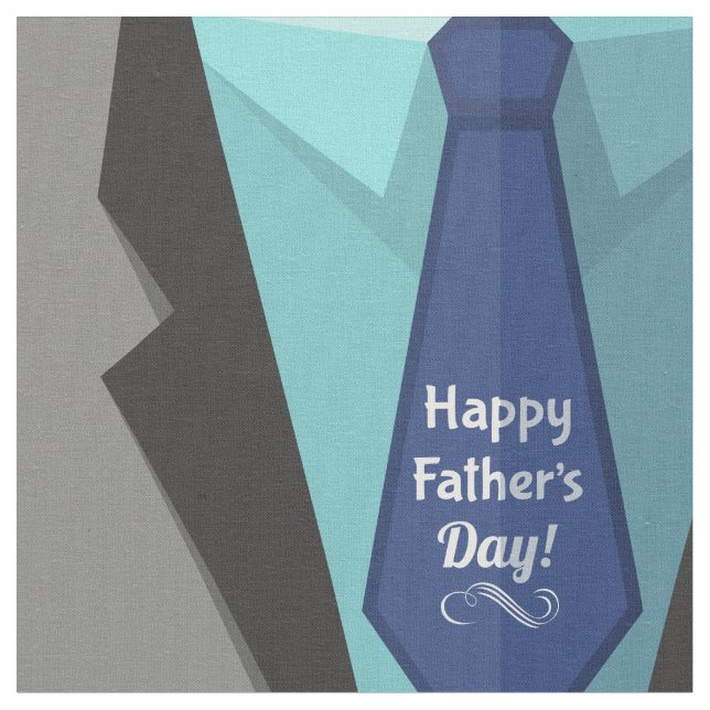 Lycklig Fars dag Tyg (Närbild)