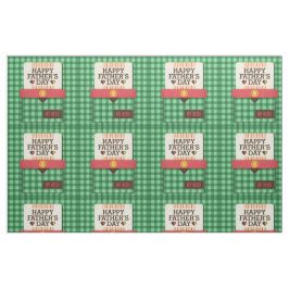 Lycklig Fars dag Tyg