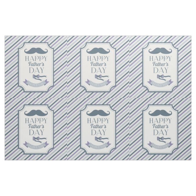 Lycklig Fars dag Tyg (Fat Quarter)