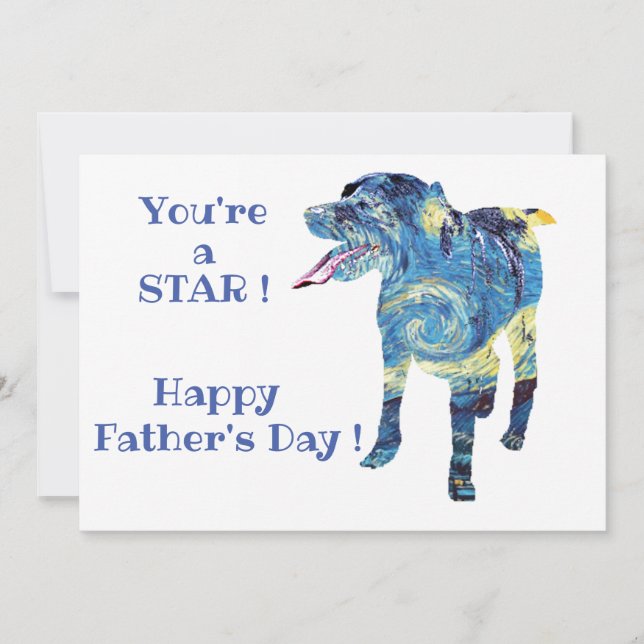 Lycklig Fars dag, Van Gogh, (Framsida)