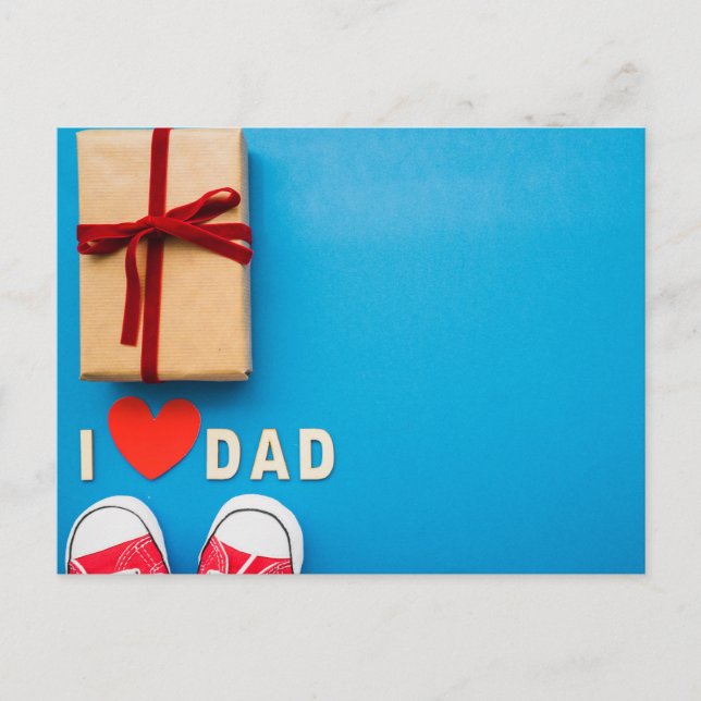 Lycklig Fars dag Vykort (Framsida)