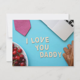 Lycklig Fars dag Vykort