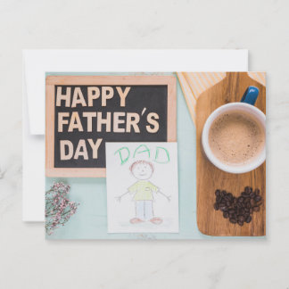 Lycklig Fars dag Vykort