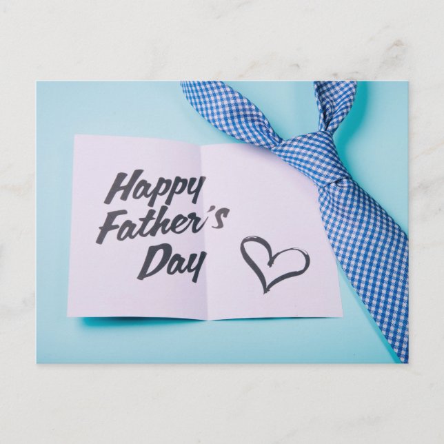 Lycklig Fars dag Vykort (Framsida)